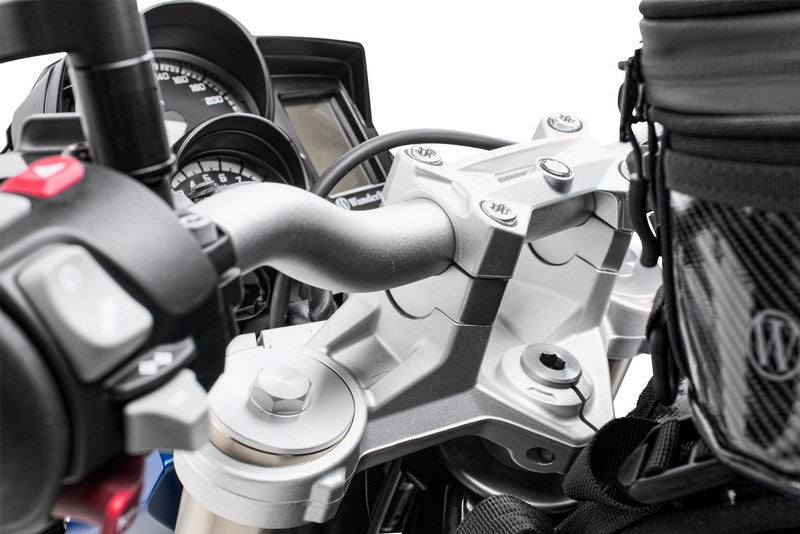 Wunderlich / ワンダーリッヒ Handlebar Riser Abe Approved - 25Mm - Silver | 30990-101