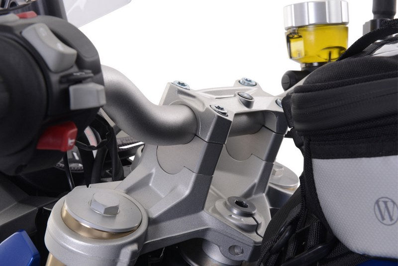 Wunderlich / ワンダーリッヒ Handlebar Riser Abe Approved - 25Mm - Silver | 30990-101