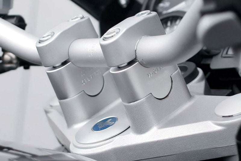 Wunderlich / ワンダーリッヒ Handlebar Risers - 25Mm - Silver | 31000-011