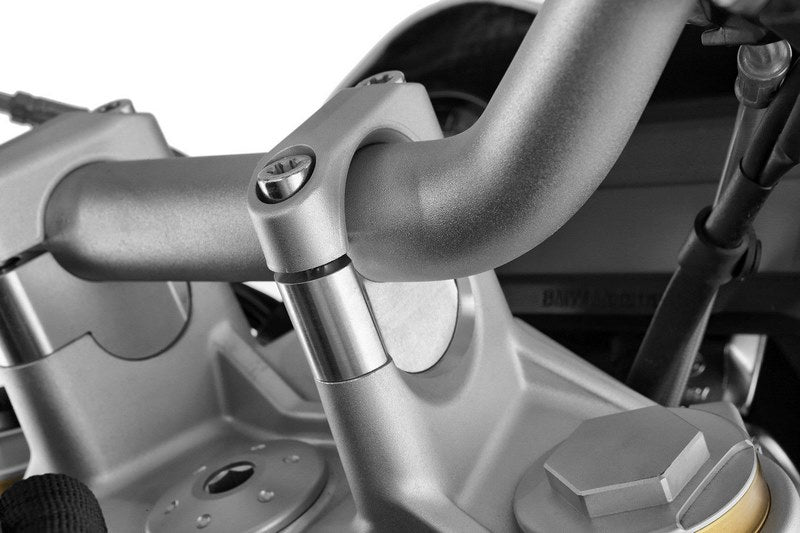 Wunderlich / ワンダーリッヒ Handlebar Riser For Models Without Bmw Navigation System - 25Mm - Silver | 31000-111