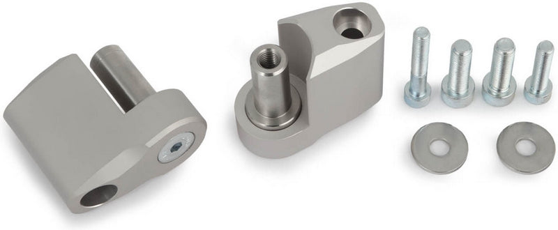 Wunderlich / ワンダーリッヒ Handlebar Riser - Silver | 31040-201