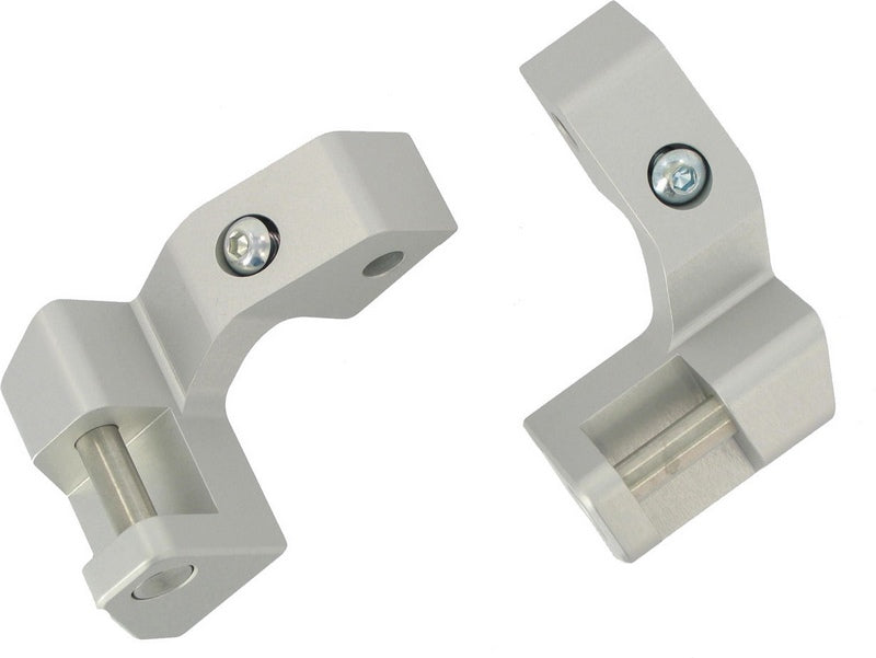 Wunderlich / ワンダーリッヒ Passenger Footrest Lowering - Silver | 31420-001