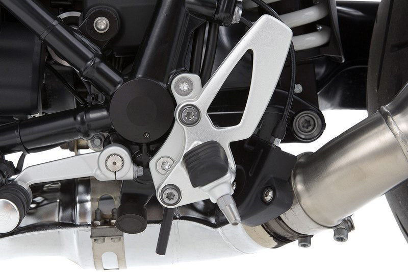Wunderlich / ワンダーリッヒ footrest lowering kit rider (Euro 5) - silver | 31430-801