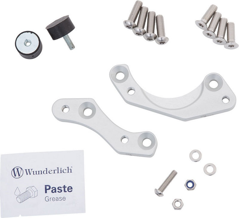 Wunderlich / ワンダーリッヒ footrest lowering kit rider (Euro 5) - silver | 31430-801