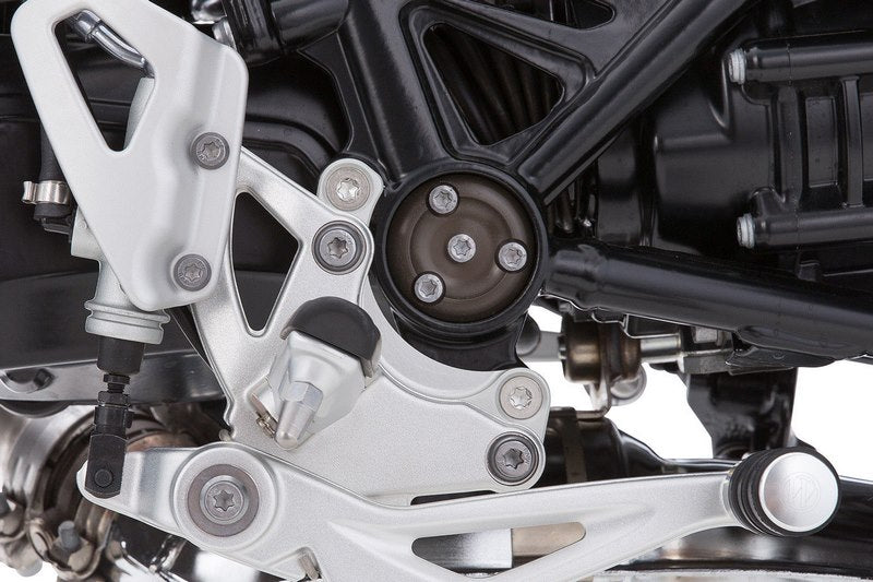 Wunderlich / ワンダーリッヒ footrest lowering kit rider (Euro 5) - silver | 31430-801