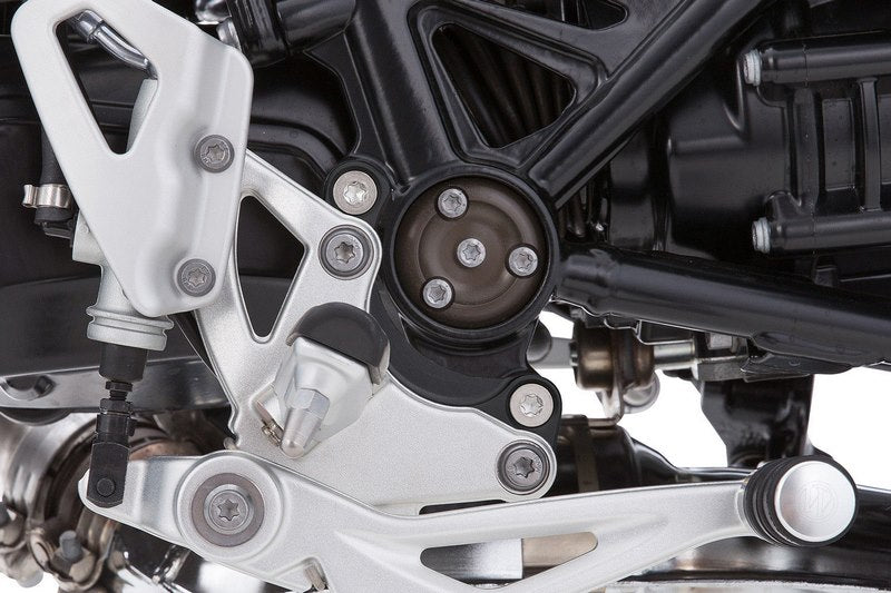 Wunderlich / ワンダーリッヒ footrest lowering kit rider (Euro 5) - black | 31430-802