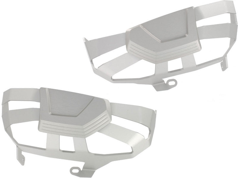 Wunderlich / ワンダーリッヒ Valve Cover & Cylinder Protectors Left + Right - Silver | 35600-001