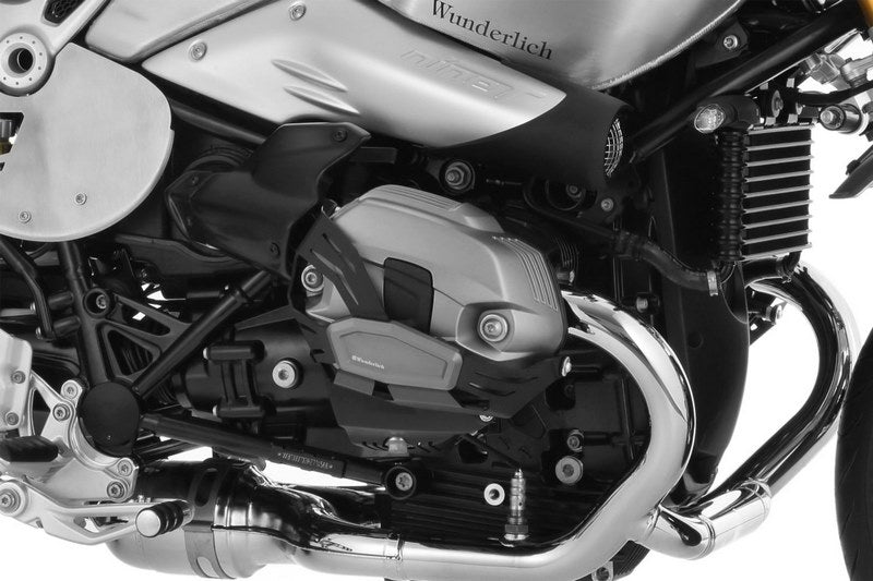 Wunderlich / ワンダーリッヒ Valve Cover & Cylinder Protectors Left + Right  Black | 35610-002