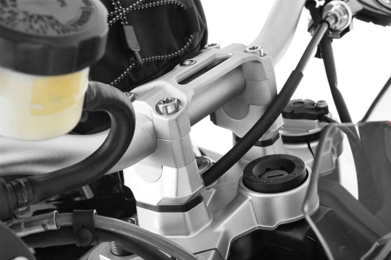 Wunderlich / ワンダーリッヒ ハンドルバーライザー Sportergo - 20Mm - シルバー | 35631-101