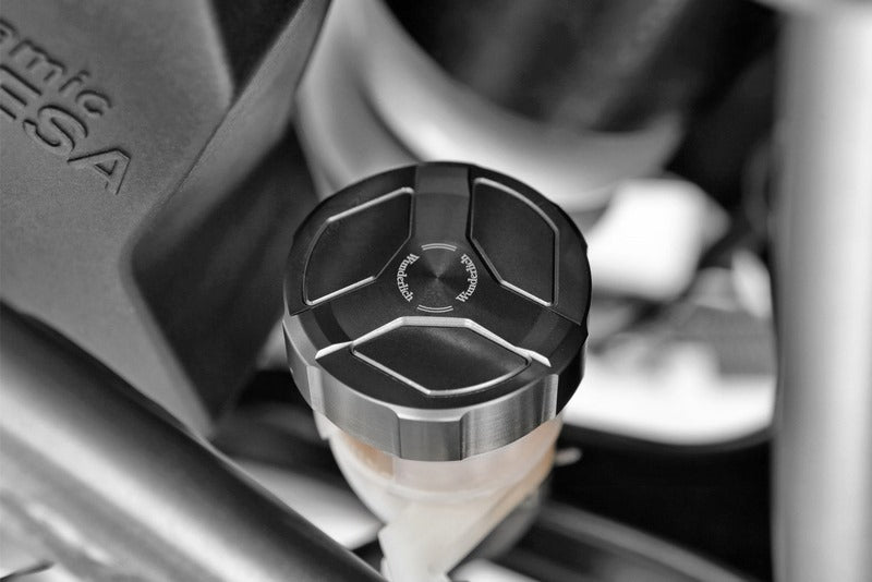Wunderlich / ワンダーリッヒ Brake Reservoir Aluminum Cover Rear - Titanium | 36030-003