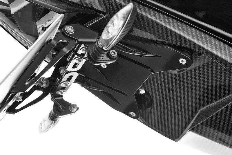 Wunderlich / ワンダーリッヒ Number Plate Carrier Legere Vario - Black | 36090-002