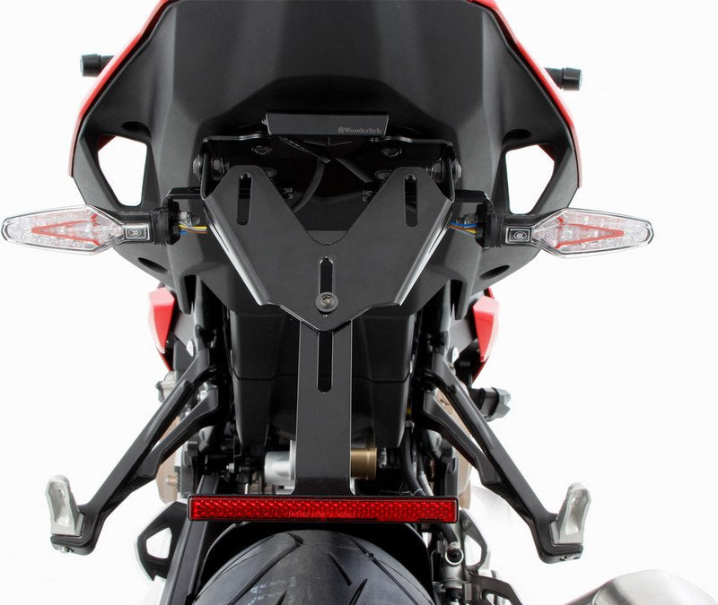 Wunderlich / ワンダーリッヒ »TRACKDAY« licence plate holder - black | 36090-102