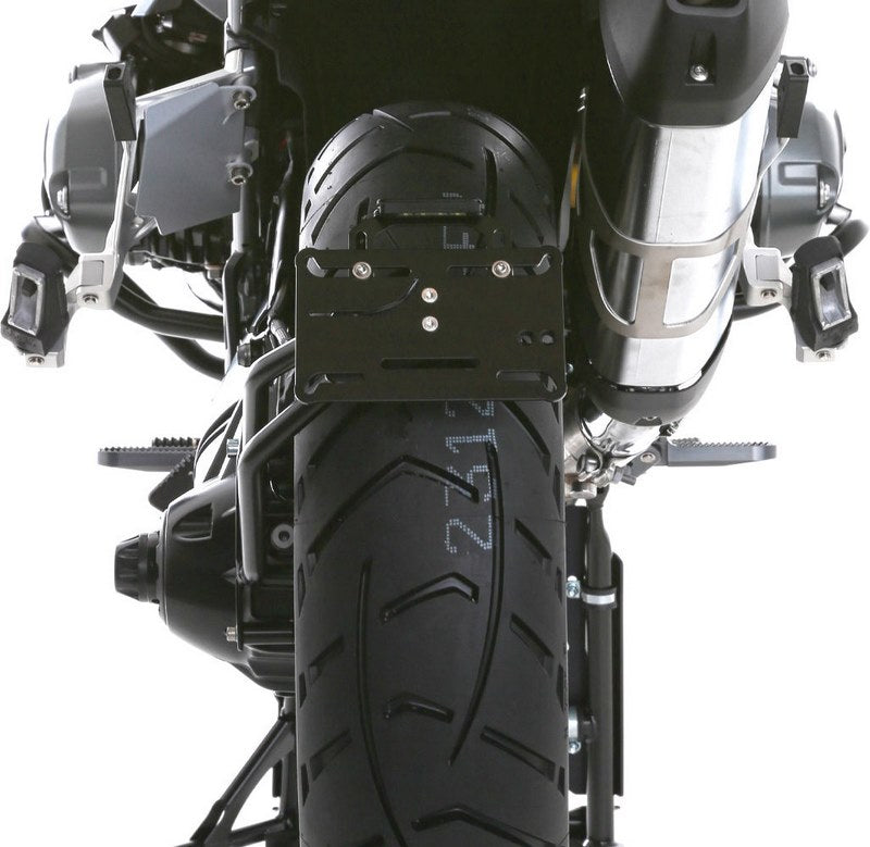 Wunderlich / ワンダーリッヒ Swing Tail Section Licence Plate Holder For Shaft Drive - Black | 38982-002