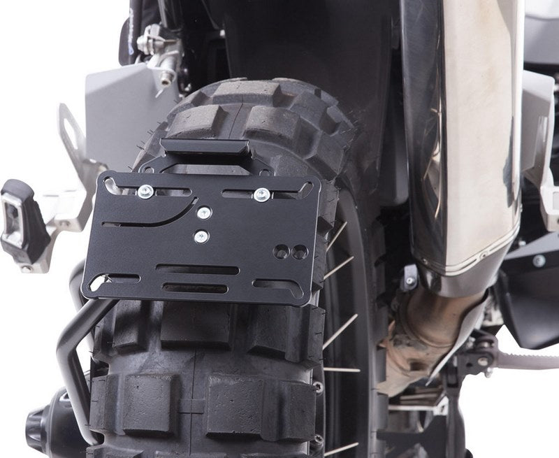Wunderlich / ワンダーリッヒ Swing Tail Section Licence Plate Holder For Shaft Drive - Black | 38982-002