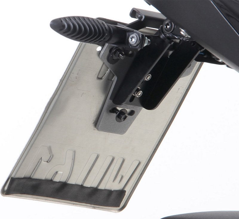 Wunderlich / ワンダーリッヒ Signal Bracket License Plate Holder For Original Blinker - Black | 38983-102