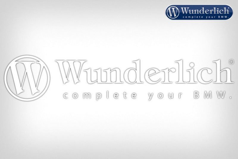 Wunderlich sticker - 150mm - white | 40914-000