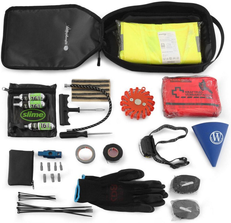 Wunderlich / ワンダーリッヒ Interior bag for tool box - incl. breakdown kit - black | 41602-102
