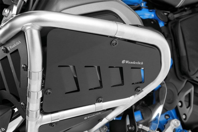 Wunderlich Rock Guard Set for Original BMW Engine Protection Bars. - black | 41871-302