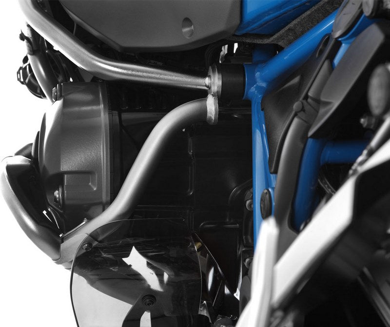 Wunderlich reinforcement bar for the original engine protection bar - Set - stainless steel | 41873-100
