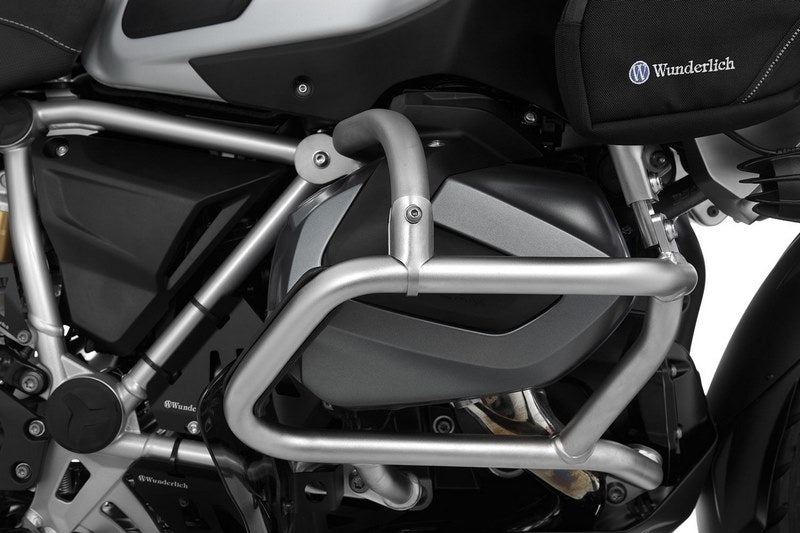 Wunderlich reinforcement bar for the original engine protection bar - stainless steel | 41873-300