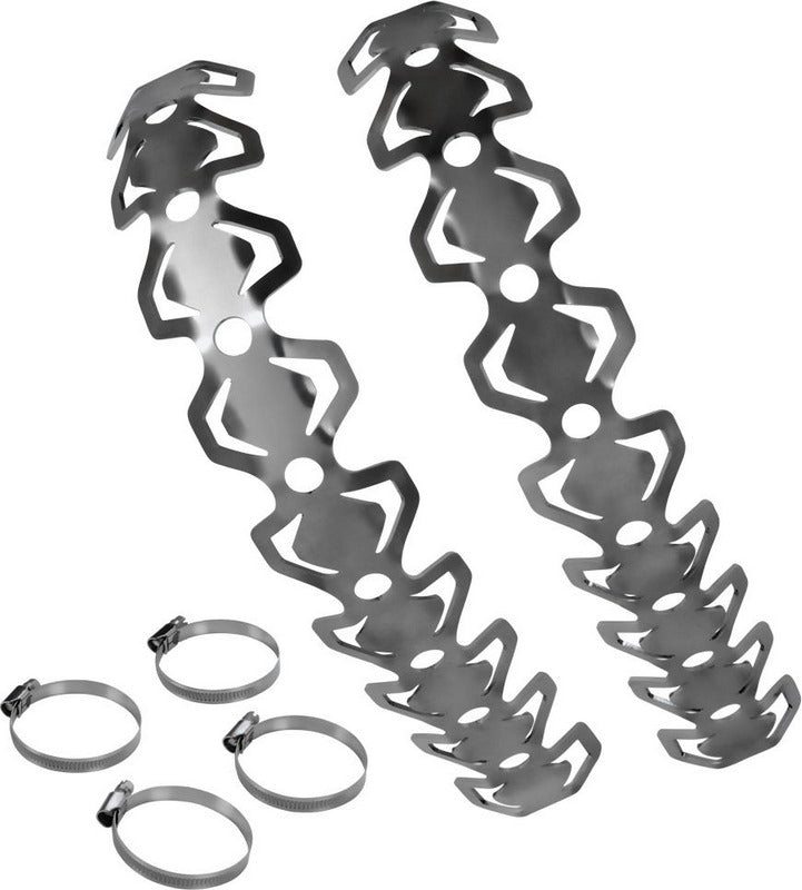 Wunderlich / ワンダーリッヒ Header Pipe Protector Dakar - Silver | 41982-101