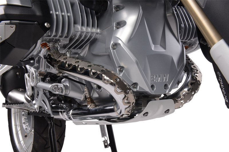 Wunderlich / ワンダーリッヒ Header Pipe Protector Dakar - Silver | 41982-101