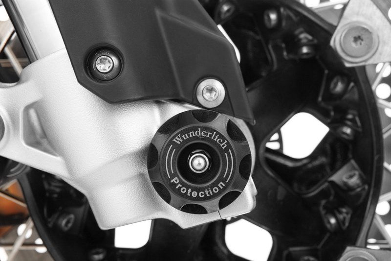 Wunderlich / ワンダーリッヒ Doubleshock Axle クラッシュパッド - フロント - ブラック | 42156-102