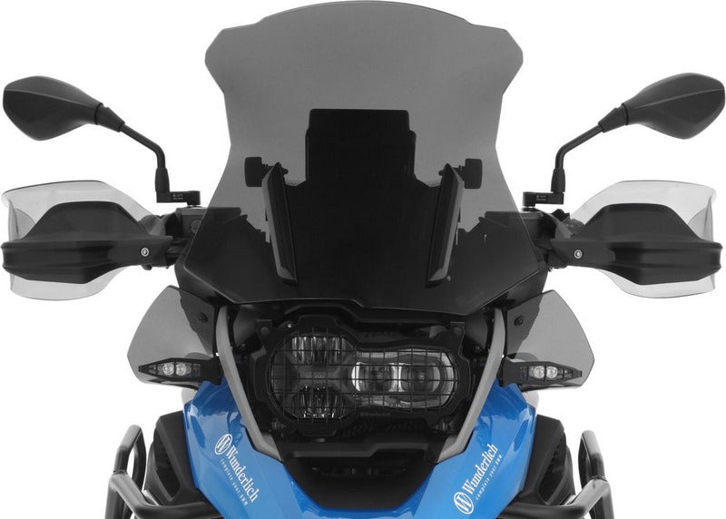 Wunderlich Screen»MARATHON« with Screen reinforcement - left and right - smoked grey | 42710-502