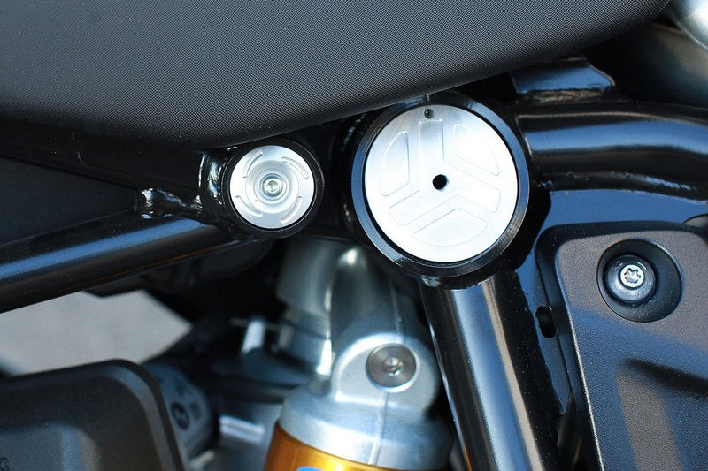 Wunderlich caps for strut screwing - Set - silver | 42741-001