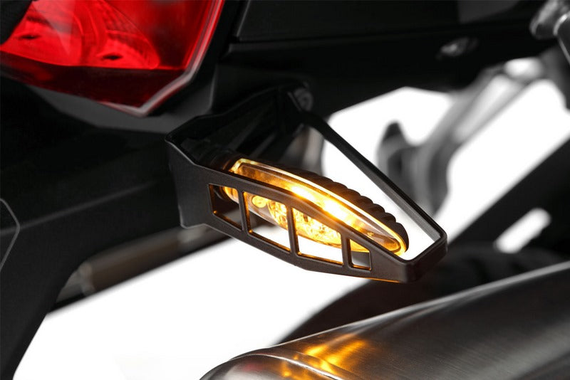 Wunderlich / ワンダーリッヒ Indicator Protection Long Rear - Set - Black | 42841-202