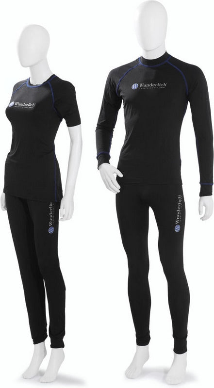 Wunderlich / ワンダーリッヒ functional Shirt Pad Breeze - short sleeve - XXL - black | 43244-052