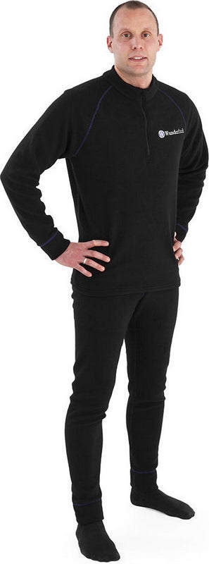 Wunderlich / ワンダーリッヒ functional shirt »M-FLEECE« - M - black | 43247-022