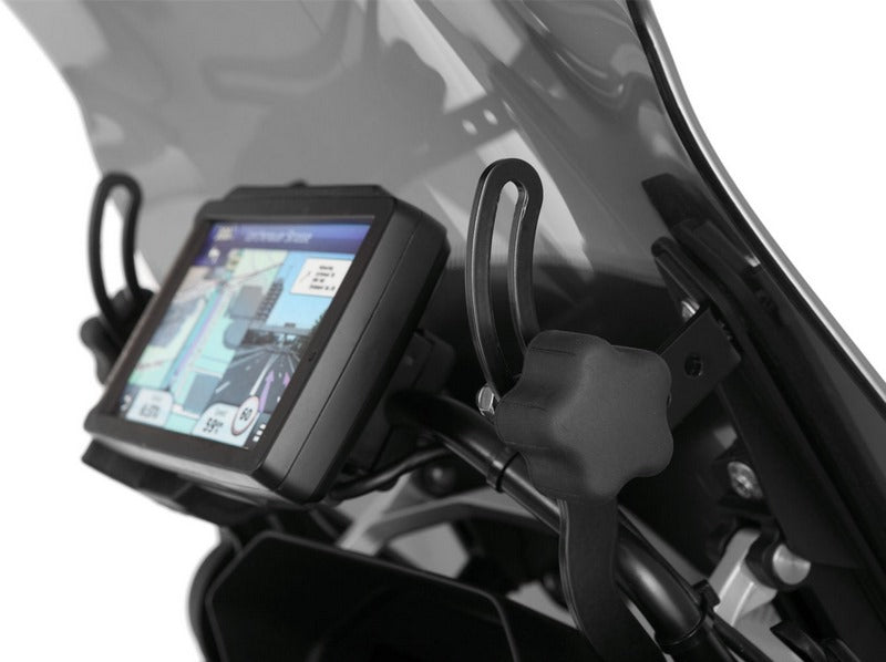 Wunderlich screen reinforcement for original or accessory screen - left and right - black | 43520-232