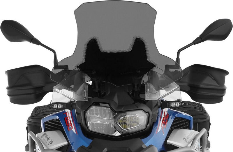 Wunderlich MARATHON windshield for the BMW F 850 GS Adventure - smoked grey | 43971-002