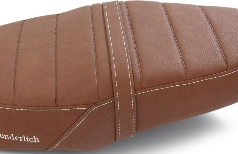 Wunderlich / ワンダーリッヒ retaining strap for R nineT seat - Scrambler-brown | 44118-127