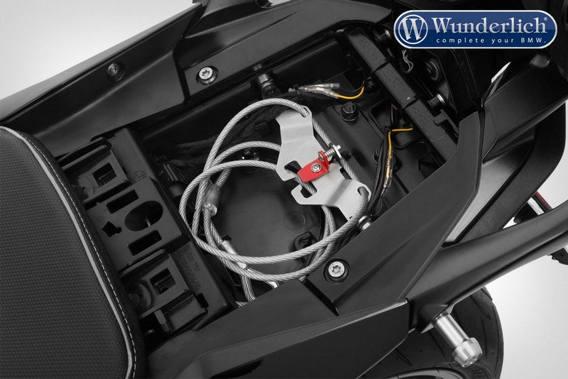 Wunderlich helmet anti-theft protection»HELM-LOCK« - silver | 44320-110