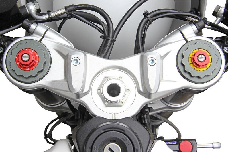 Wunderlich / ワンダーリッヒ Handlebar Mount Cover - Silver | 44481-201