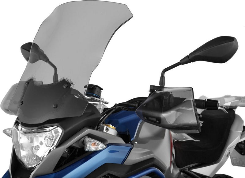 Wunderlich windscreen»MARATHON« - For models without original board socket - smoked grey | 44921-006