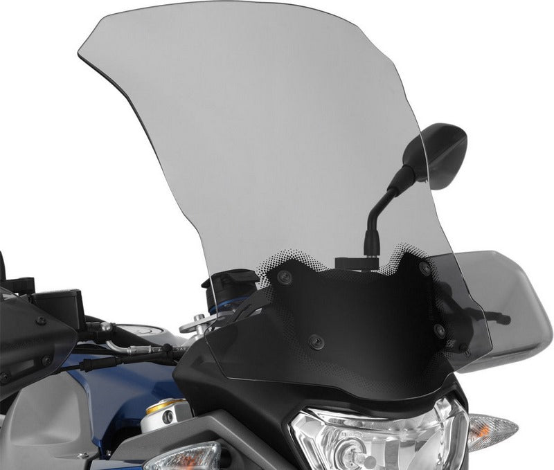 Wunderlich windscreen»MARATHON« - For models without original board socket - smoked grey | 44921-006