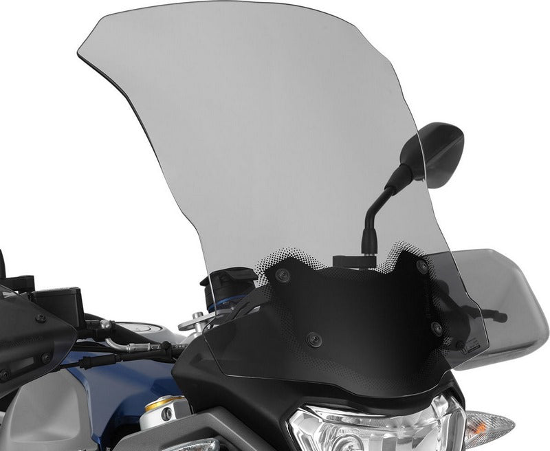 Wunderlich windscreen»MARATHON« - For models with original board socket - smoked grey | 44921-106
