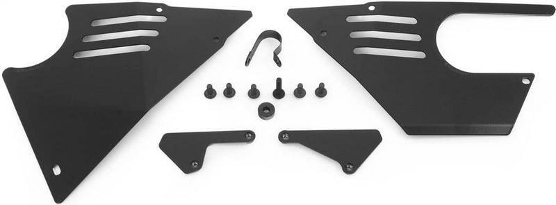 Wunderlich AIRBOX COVER air filter box cladding - Set - black | 45114-002