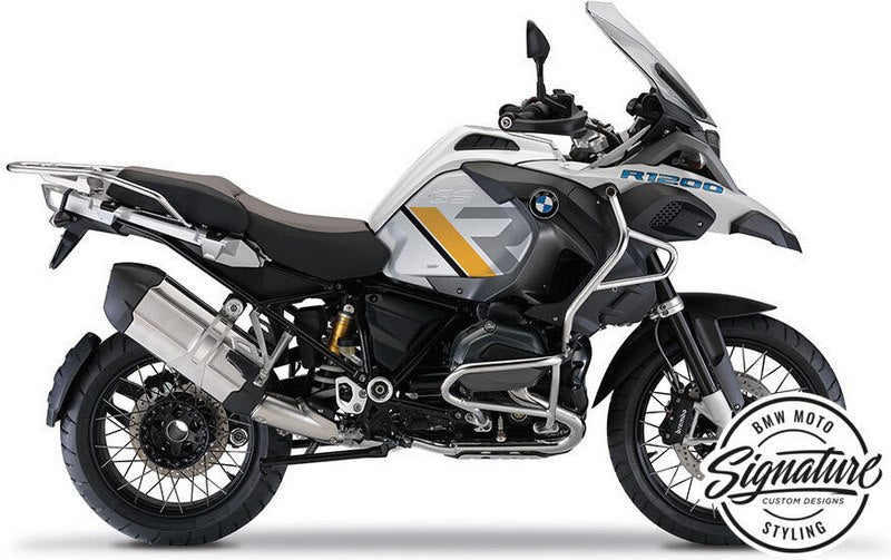 WUNDERLICH / ワンダーリッヒ R-Line タンクサイドデカールキット ブラック/イエロー | 48300-114