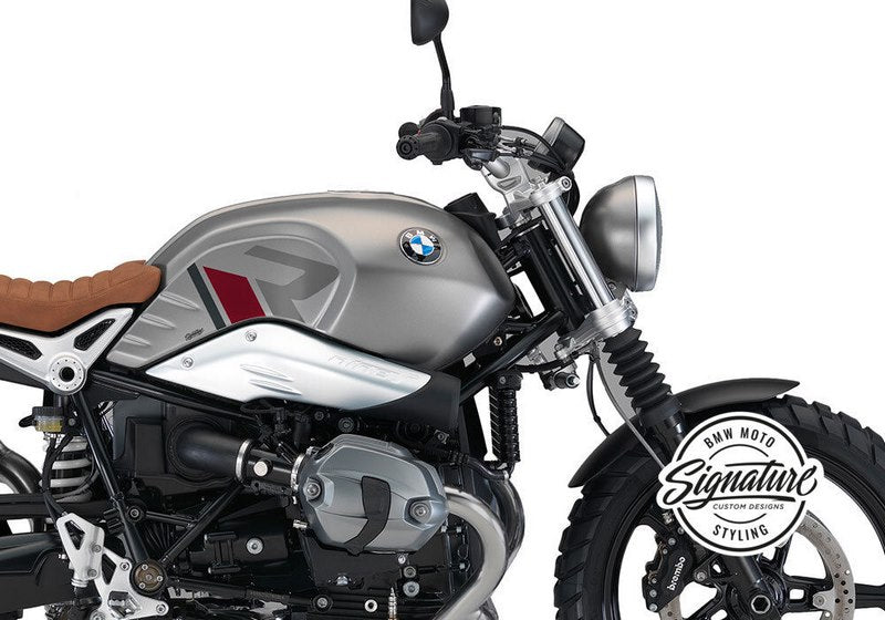 WUNDERLICH / ワンダーリッヒ R-Line タンクサイドデカールキット シルバー/レッド | 48300-127