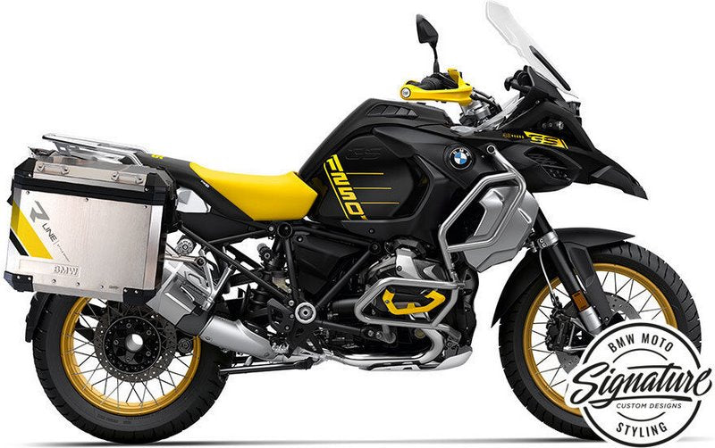 WUNDERLICH / ワンダーリッヒ デカールキット R-Line 純正アルミケース用 ブラック/イエロー | 48700-104