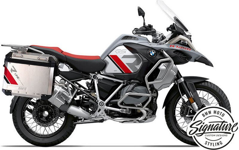 WUNDERLICH / ワンダーリッヒ デカールキット R-Line 純正アルミケース用 レッド | 48700-105