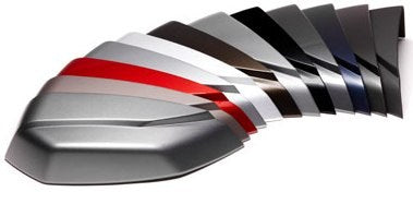 YAMAHA OEM / ヤマハ純正  トップカバー （50Lトップケース用） －High Tech シルバー－ l 34B-F843F-0J-00