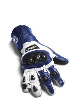 Yamaha OEM / ヤマハ純正 スピードブロック RACING グローブ S ブルー l A10-DG107-0S-E0