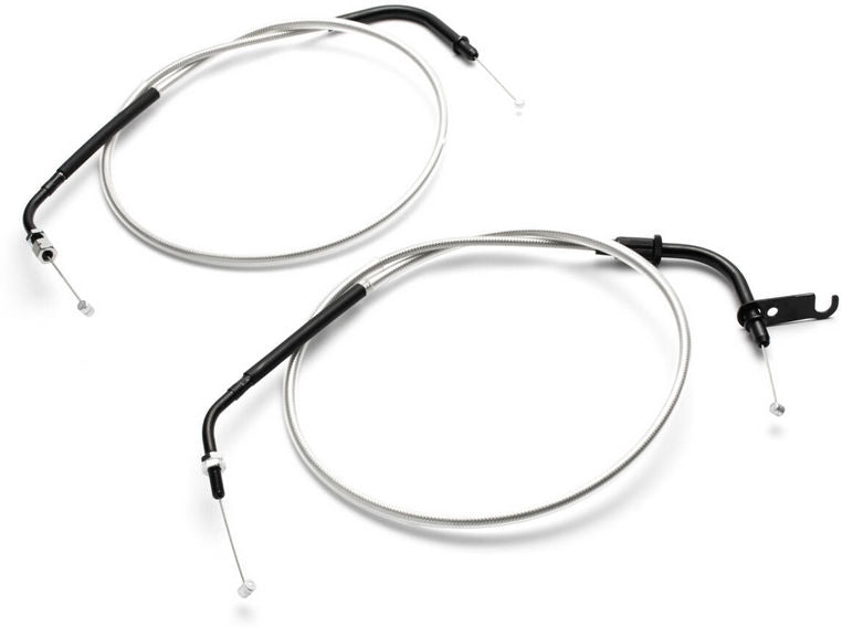 Yamaha OEM / ヤマハ純正 Throttle Cables Braided Stainless Steel XV950 l 1TP-F63B0-T0-00