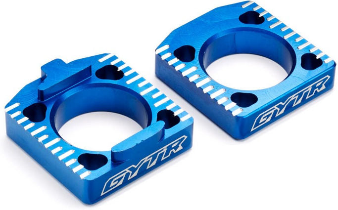Yamaha OEM / ヤマハ純正 GYTR ビレット Offset Axle Blocks l 33D-F53M0-V0-00