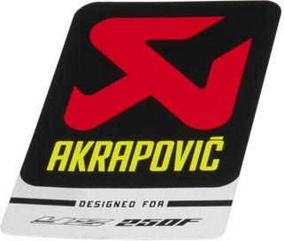 Yamaha OEM / ヤマハ純正 Akrapovič  (アクラポビッチ) アルミ エキゾーストスティッカー l 90798-31806-11